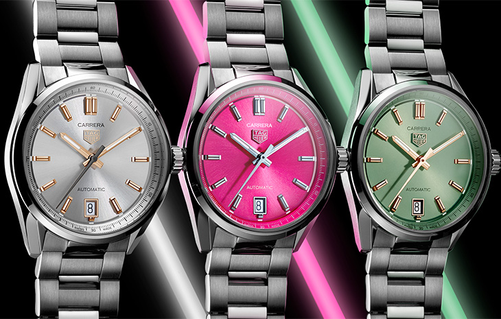 泰格豪雅TAG HEUER Carrera日期36毫米自動腕錶