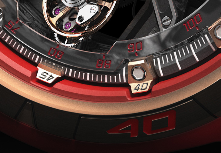 羅杰杜彼ROGER DUBUIS Monovortex™ Split-Seconds Chronograph追針計時碼錶