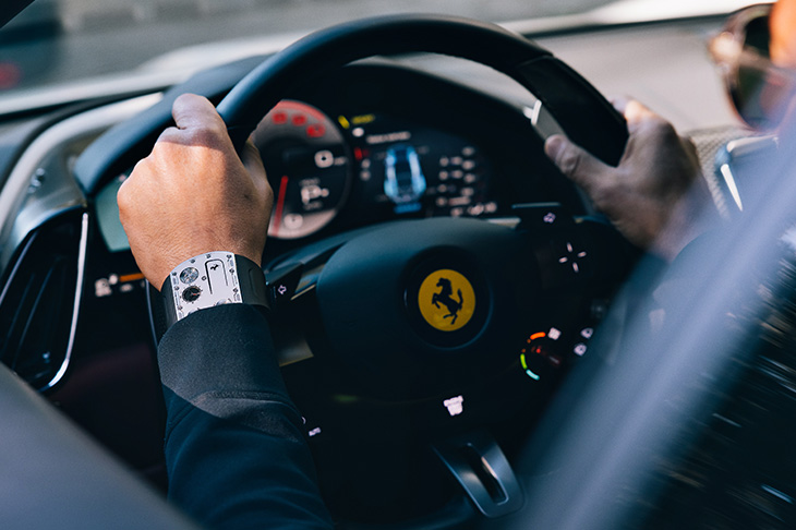 手腕上的法拉利 RICHARD MILLE RM UP-01 Ferrari