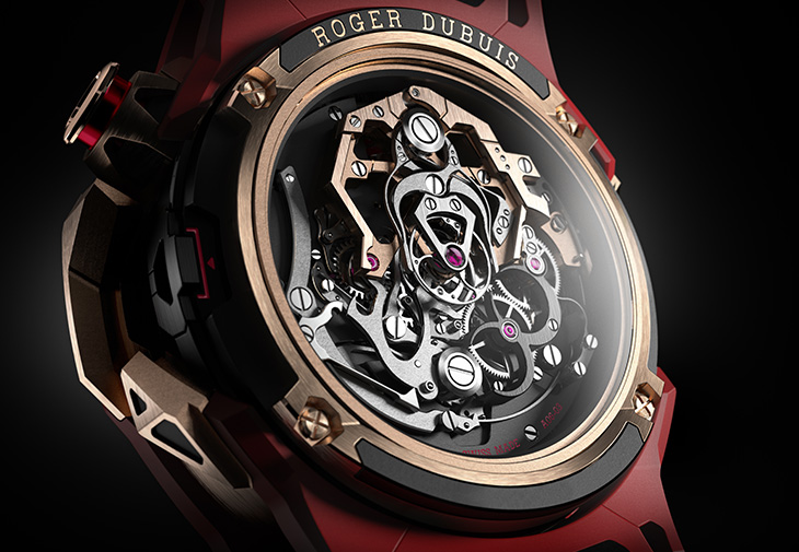 羅杰杜彼ROGER DUBUIS Monovortex™ Split-Seconds Chronograph追針計時碼錶
