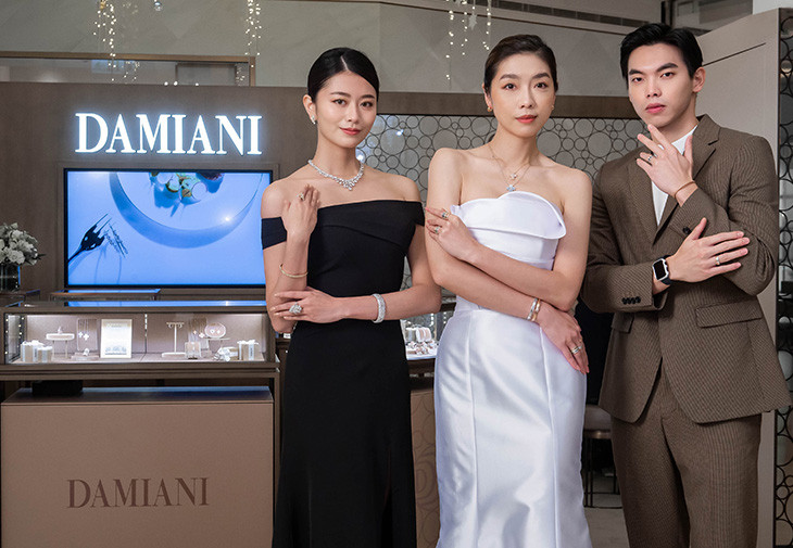 伊林名模演繹DAMIANI珠寶力作
