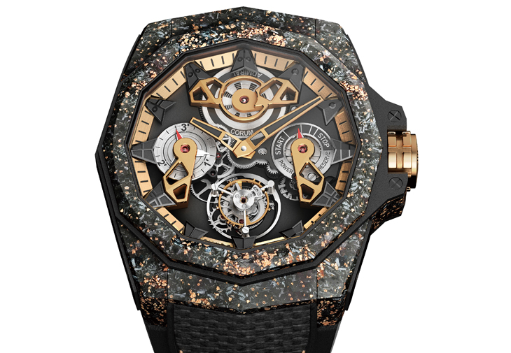 崑崙CORUM Admiral 45 Tourbillon Openworked