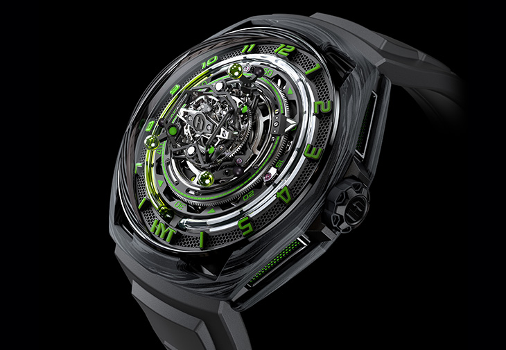 HYT Tourbillon Conique圓錐陀飛輪腕錶