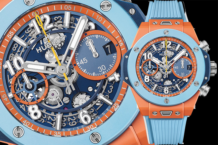HUBLOT為設計開創材質巔峰重塑高級製錶色彩語彙