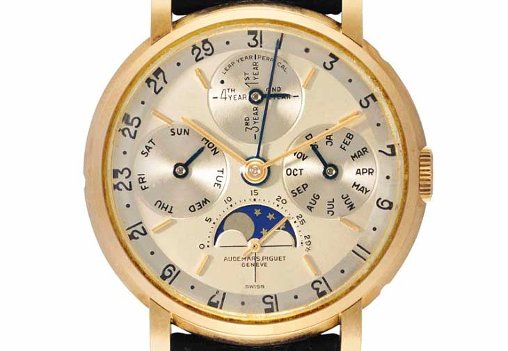 AP愛彼AUDEMARS PIGUET Ref.5516第一個帶有閏年顯示的萬年曆手錶