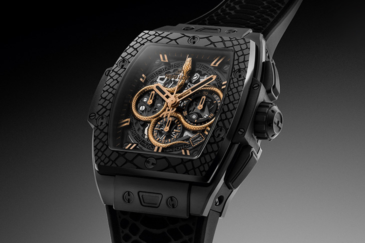 金蛇獻瑞好運連綿 HUBLOT Spirit Of Big Bang金蛇限量腕錶