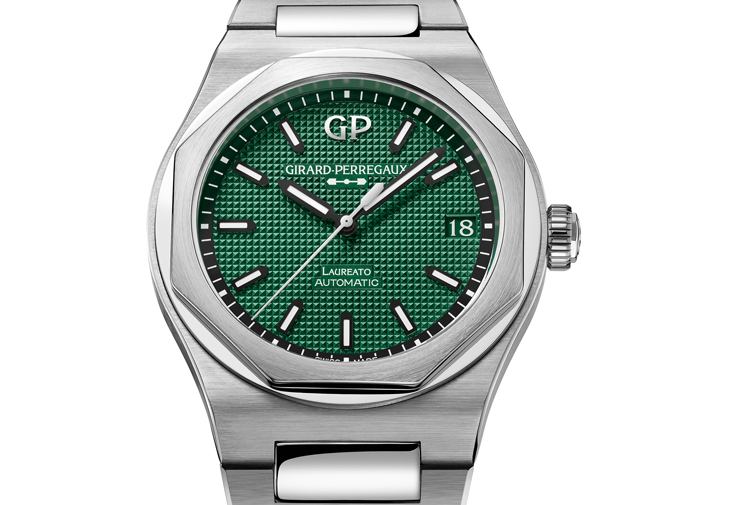 芝柏表GIRARD-PERREGAUX Laureato桂冠系列42mm綠蘊腕錶
