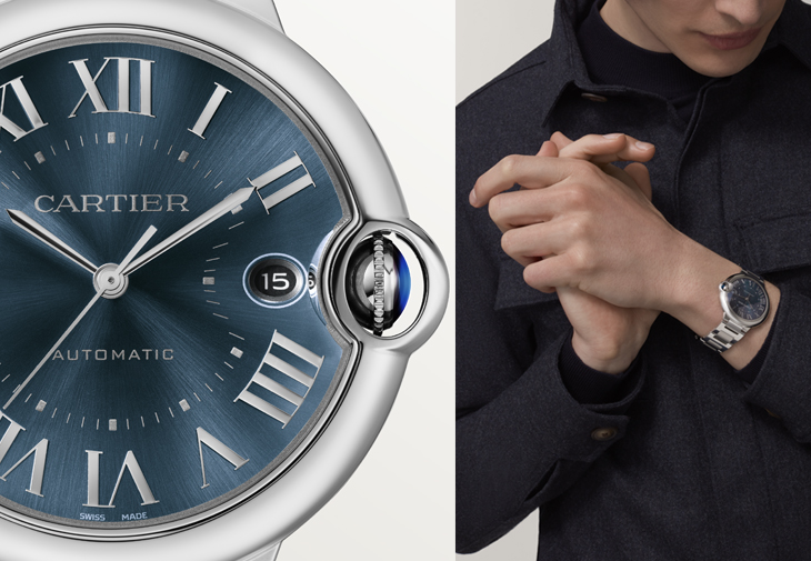 超齊全尺寸、最迷人面盤色，卡地亞款式豐富的藍氣球腕錶Ballon Bleu de Cartier