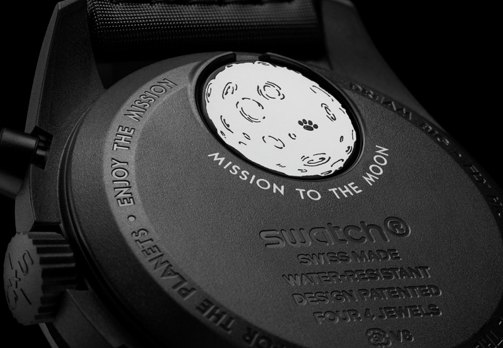 史努比登月錶 黑色 Swatch OMEGA  聯名 MoonSwatch  全黑 新月 登月錶