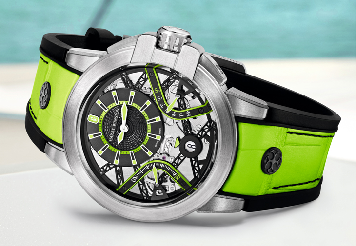 海瑞溫斯頓 Harry Winston Ocean系列Zalium Variation腕錶