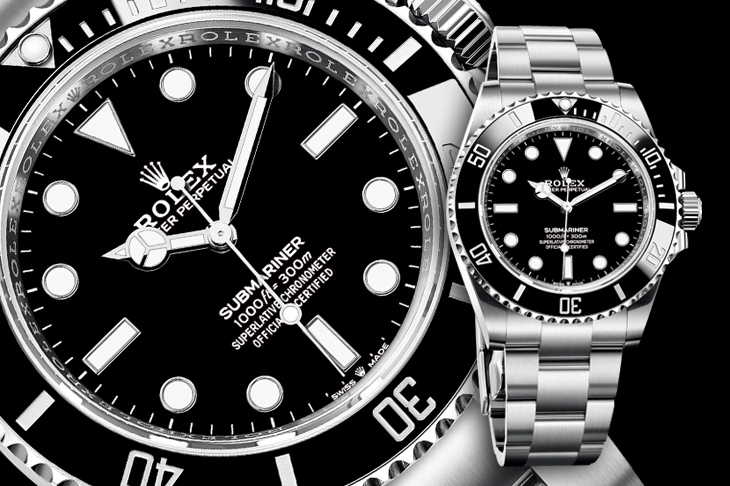 賓士指針與旋轉錶圈  勞力士Oyster Perpetual Submariner