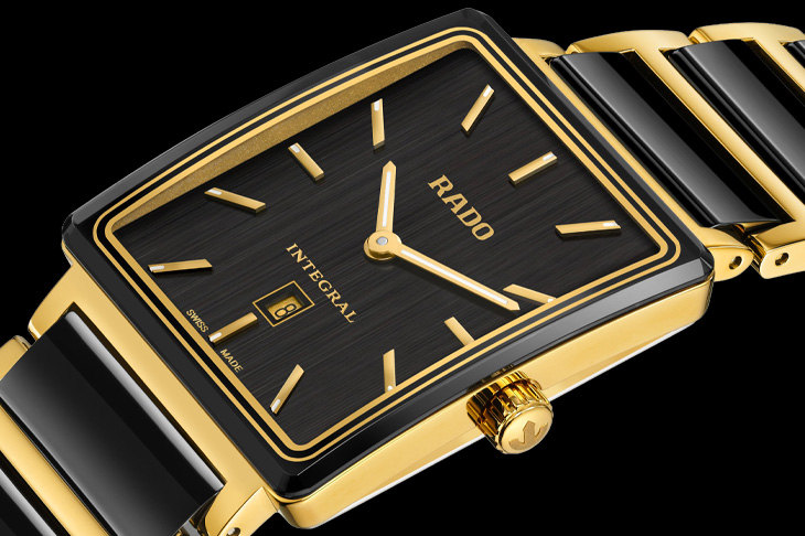 承襲1986年經典設計／RADO Integral精密陶瓷系列40週年紀念版
