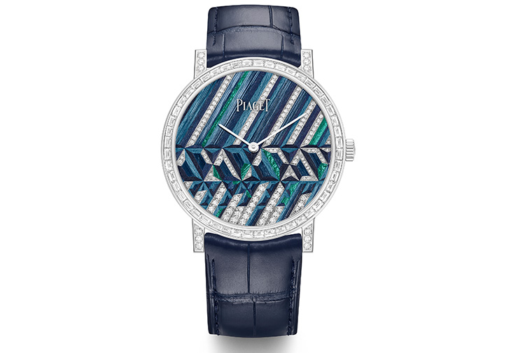 伯爵PIAGET Altiplano Gleaming Savor 18K白金鑽石頂級珠寶超薄腕錶