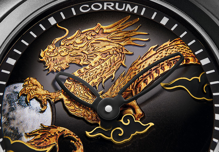 崑崙錶CORUM Bubble 47金龍伴月腕錶