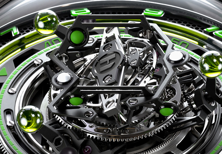 HYT Tourbillon Conique圓錐陀飛輪腕錶
