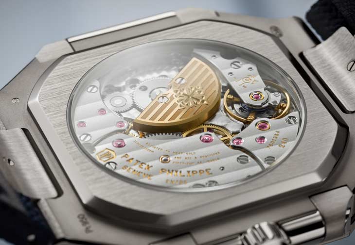 百達翡麗PATEK PHILIPPE Cubitus 5822P-001瞬跳大日期、星期及月相腕錶