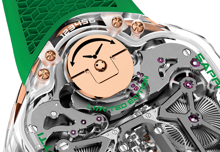 JACOB & CO. Bugatti Tourbillon藍寶石水晶腕錶