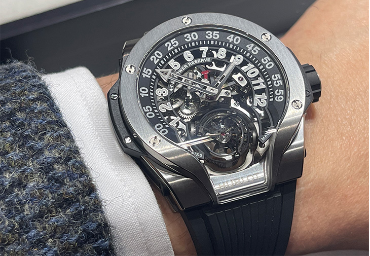 2023 Watches and Wonders新錶 HUBLOT宇舶錶複雜掌門新作回歸 MP-13雙逆跳雙軸陀飛輪