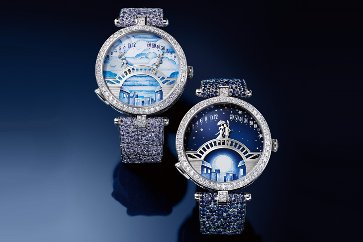 VAN CLEEF & ARPELS梵克雅寶Lady Arpels Pont des Amoureux戀人橋腕錶