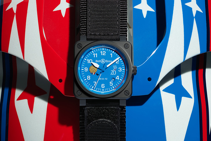 BELL & ROSS BR 03-92 PAF七十週年紀念腕錶 誌慶法國巡邏兵飛行表演隊創立70週年
