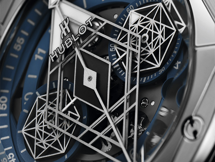 HUBLOT宇舶Sang Bleu刺青計時碼錶
