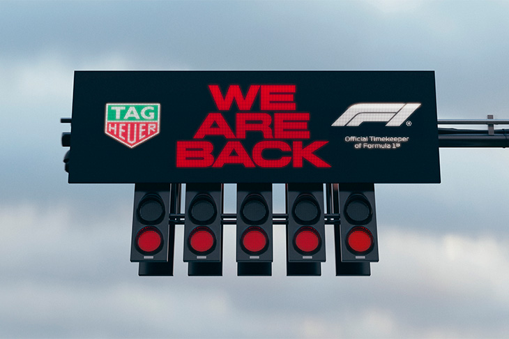 TAG HEUER再次擔任 Formula 1®一級方程式大賽官方計時