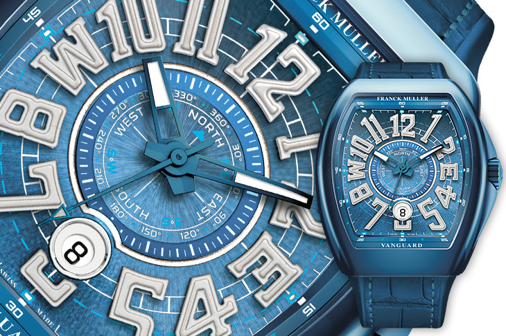 海洋風情入錶！FRANCK MULLER Vanguard Mariner腕錶