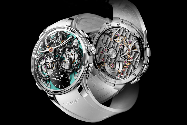 防水、抗震都升級／ MB&F LM Sequential Flyback EVO計時腕錶