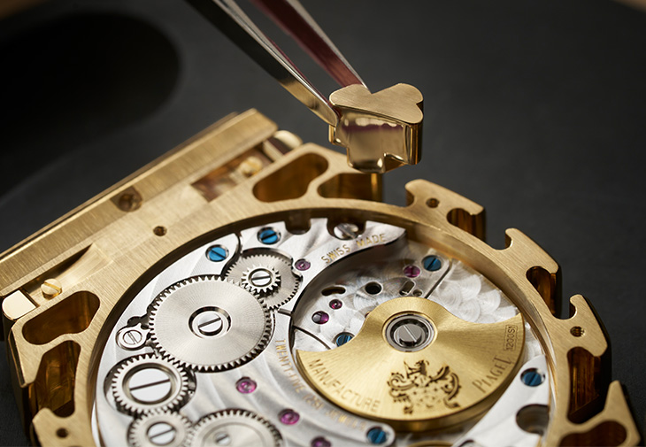 PIAGET Polo 79系列18K黃金超薄自動上鍊腕錶