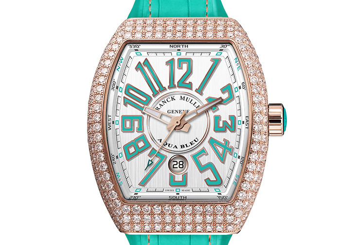 FRANCK MULLER Vanguard Aqua Bleu大中華區獨家限定版