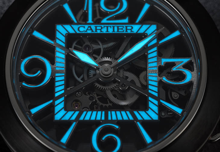 卡地亞Pasha de Cartier鏤空腕錶