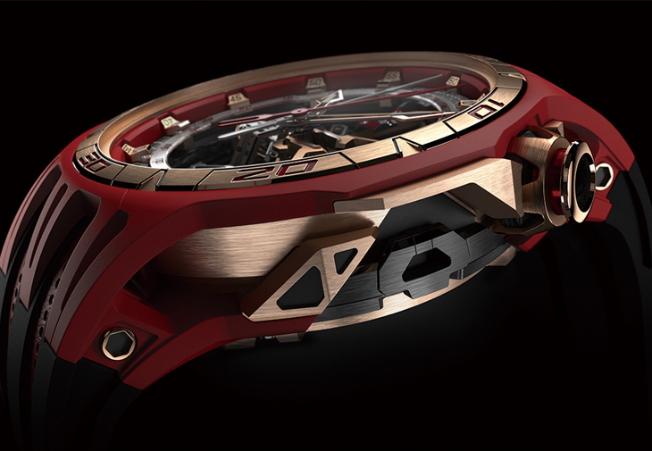 羅杰杜彼ROGER DUBUIS Monovortex追針計時陀飛輪
