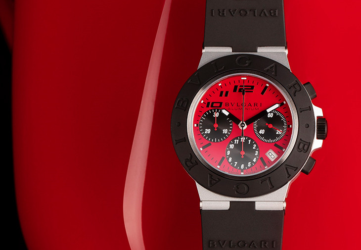 寶格麗BVLGARI x DUCATI Aluminium特別版腕錶
