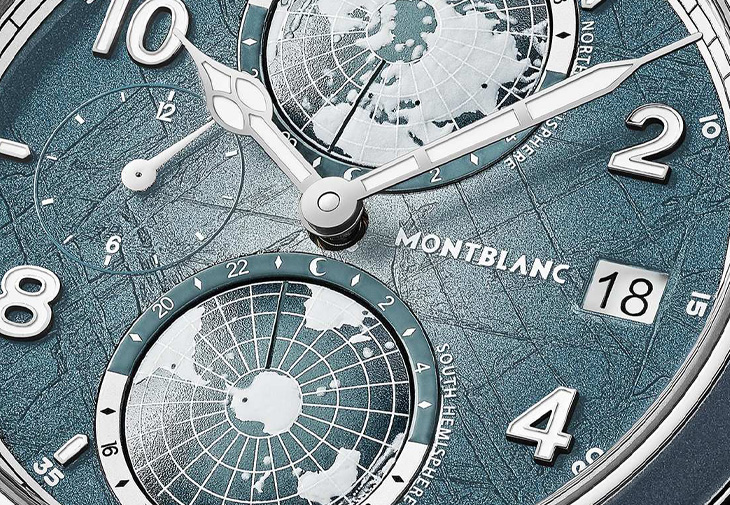 萬寶龍MONTBLANC 1858系列Geosphere零氧腕錶Mount Vinson文森峰