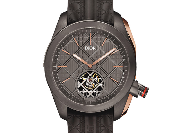 DIOR迪奧Chiffre Rouge Tourbillon Grey Ultramatte 陀飛輪