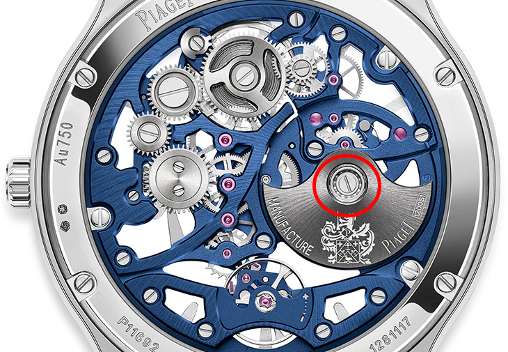 伯爵PIAGET 1200S1鏤空機芯