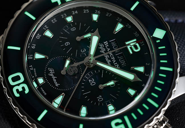 寶珀 Fifty Fathoms Chronographe Flyback Quantième Complet