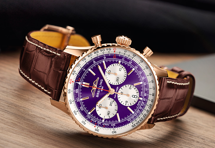 百年靈BREITLING Navitimer B01 Chronograph 43 台北101二十周年限量腕錶