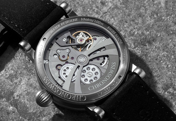 CHRONOSWISS瑞寶錶Delphis Art Deco跳時腕錶