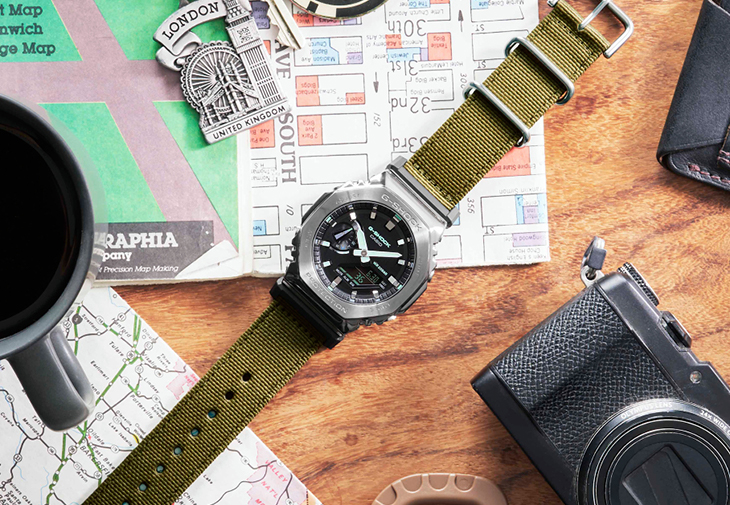 G-SHOCK Utility Metal Covered系列GM-2100CB-3A