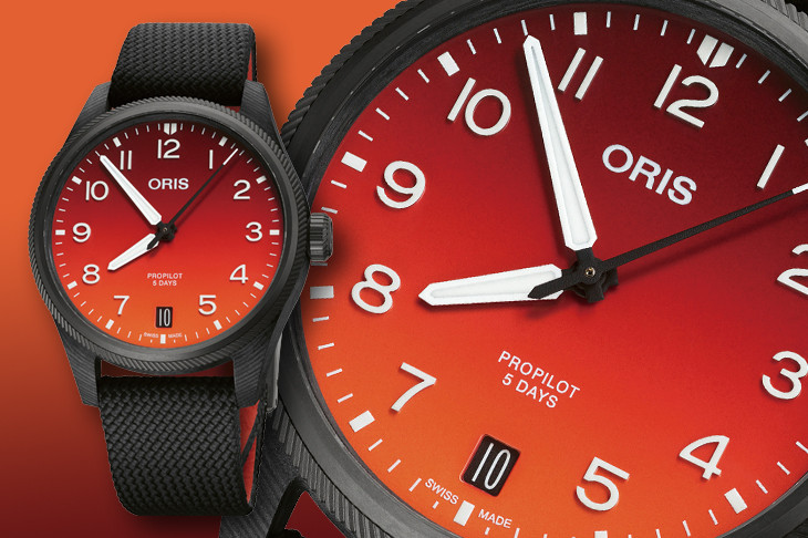 3D列印碳纖維 ORIS Coulson限量腕錶
