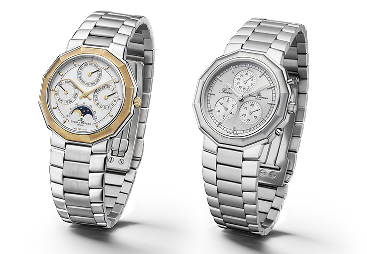 名士利維拉系列第三代腕錶， Complication 1985 & Chrono 1993