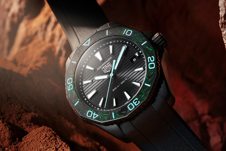 泰格豪雅首款太陽能錶：Aquaracer Professional 200 Solargraph