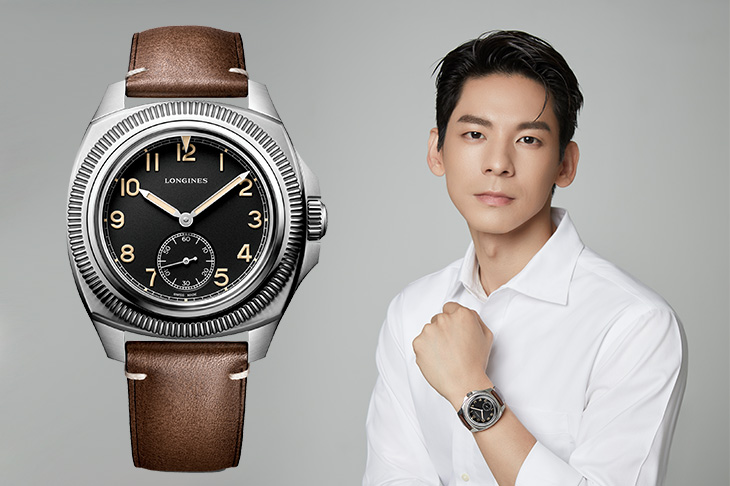 浪琴表宣布林柏宏加入品牌好友 自信詮釋Pilot Majetek復刻飛行腕錶