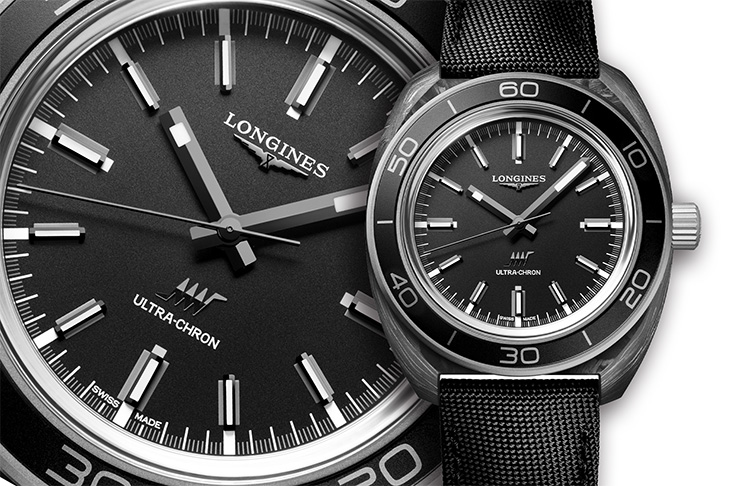 首次採用鍛造碳！LONGINES Ultra-Chron Carbon超級天文台鍛造碳腕錶