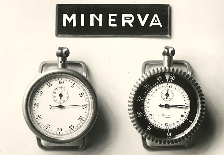 萬寶龍1858系列單按把計時腕錶Minerva Red Arrow限量款88