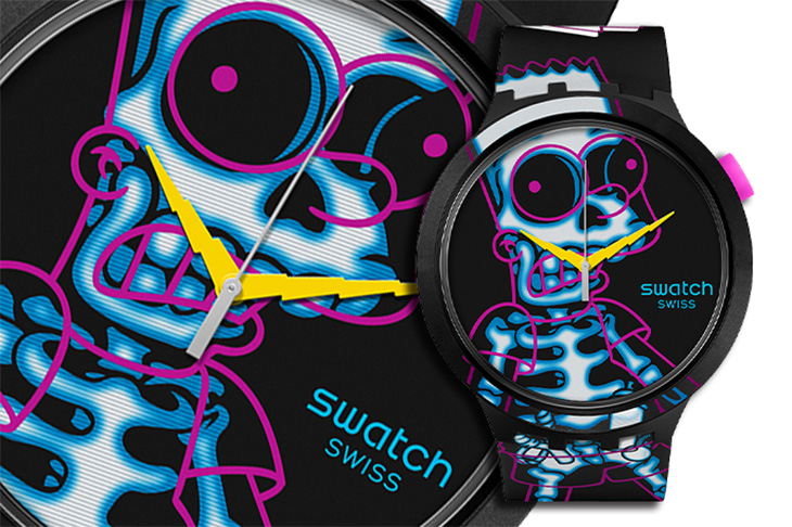 SWATCH The Simpsons系列AYE CARUMBOO！