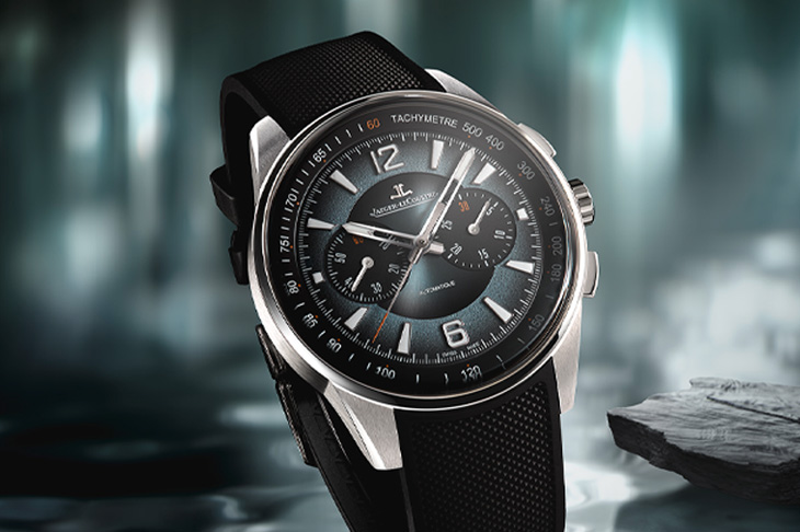 海洋灰色漆面 積家Polaris Chronograph計時腕錶