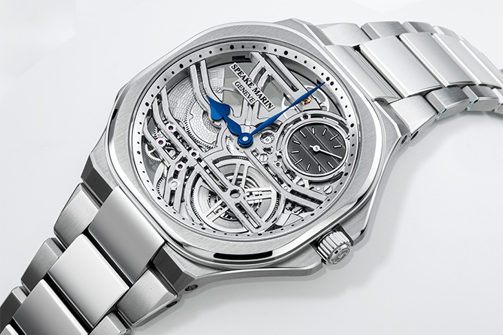 新一代高振頻機芯  SPEAKE MARIN Ripples Skeleton鏤空腕錶