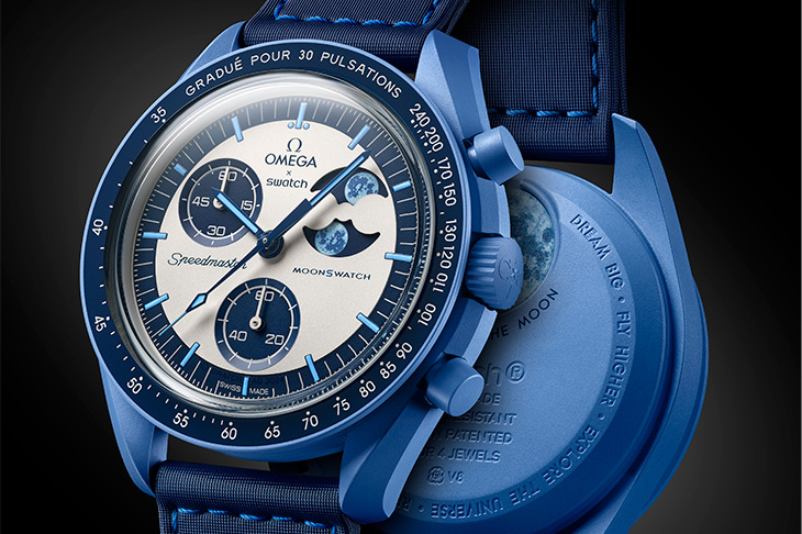 慶祝今年首個超級藍月  SWATCH Bioceramic MoonSwatch Mission To The Super Blue Moonphase
